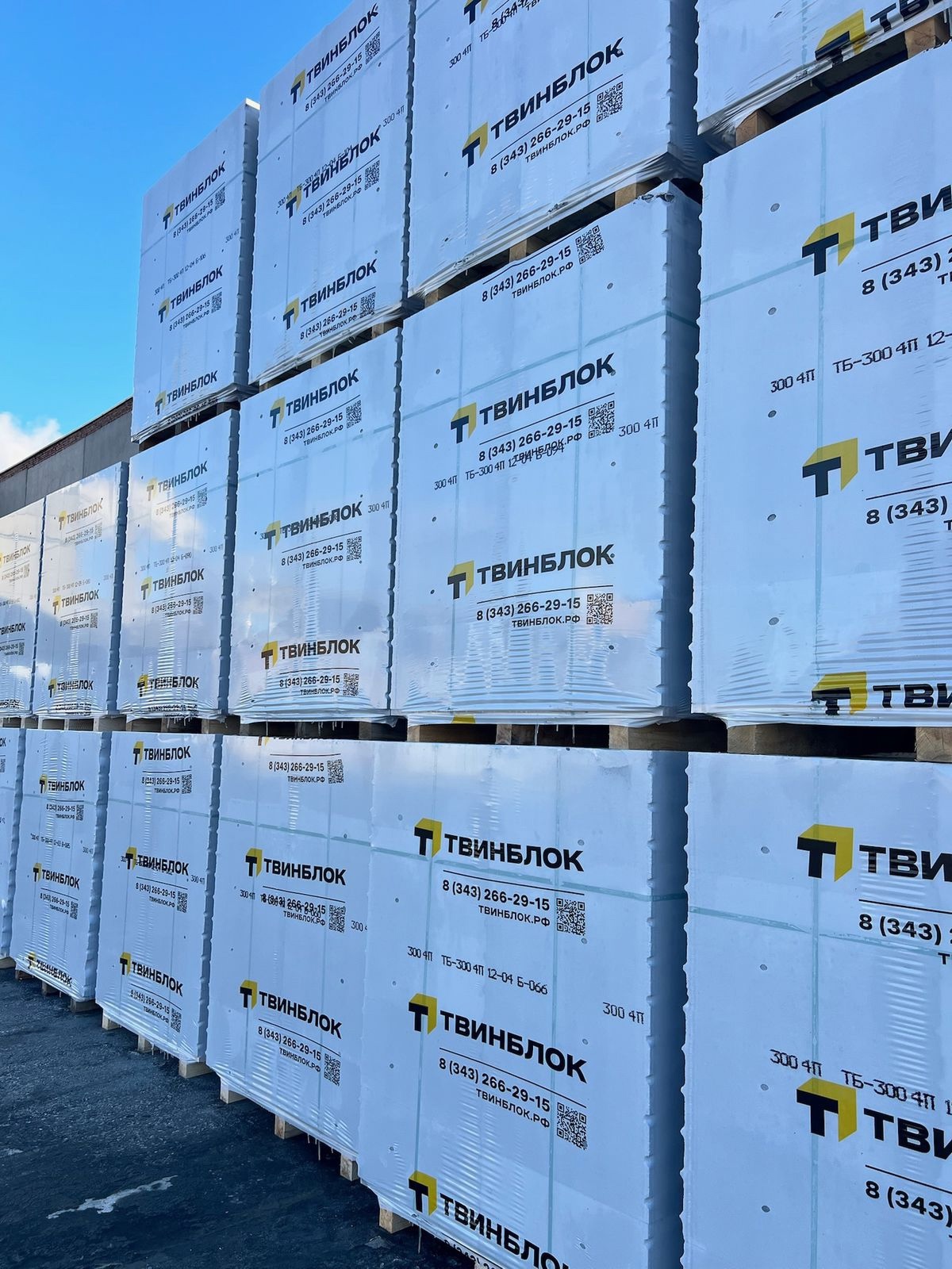 Газобетон ТВИНБЛОК D500 В2.5 625х400х250